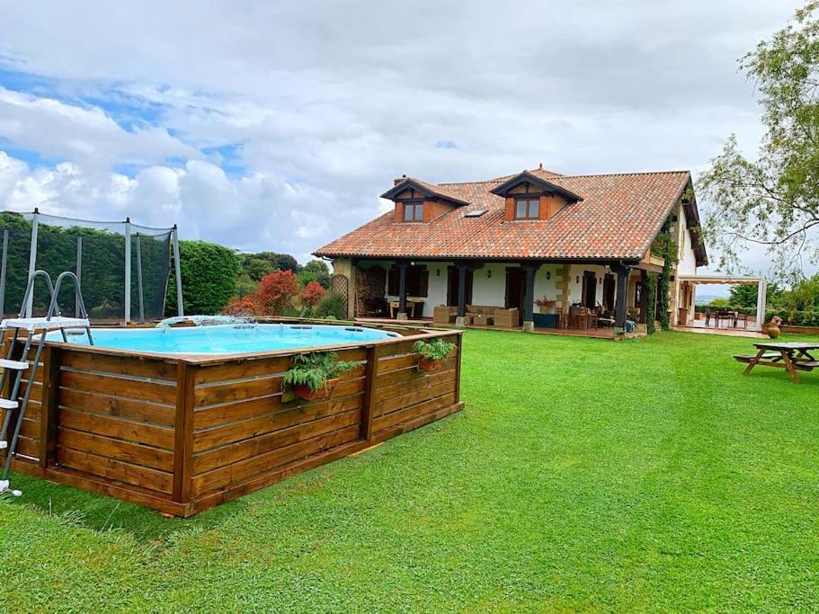 Casona Cantabra Con Piscina A 3 Km De Playas. Ideal Familias. Liencres Dış mekan fotoğraf